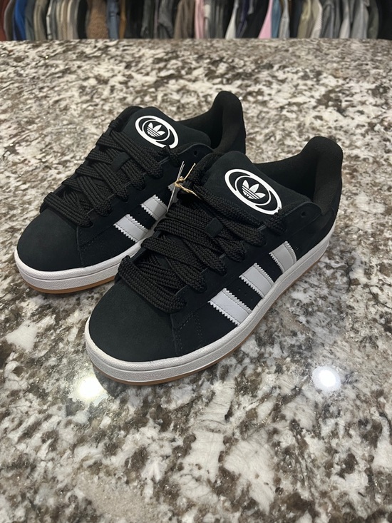 adidas Campus OOs Black & White - Picture 4 of 9